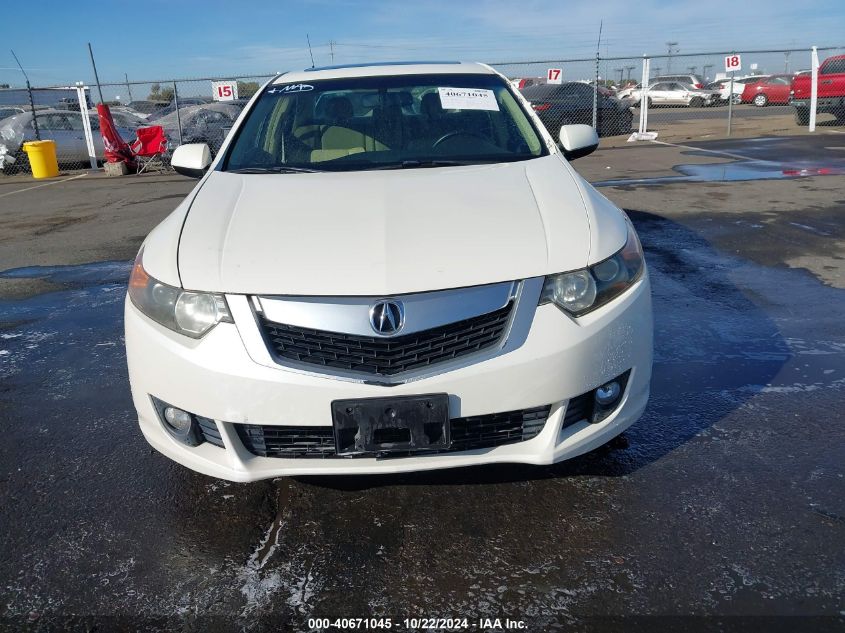 2010 Acura Tsx 2.4 VIN: JH4CU2F64AC027645 Lot: 40671045