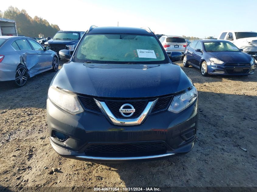 VIN KNMAT2MT0GP599138 2016 Nissan Rogue, SV no.12