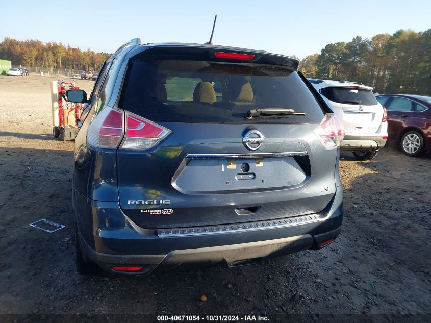 VIN KNMAT2MT0GP599138 2016 Nissan Rogue, SV no.16