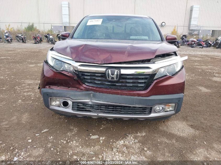 2019 Honda Ridgeline Rtl-E VIN: 5FPYK3F72KB026372 Lot: 40671062