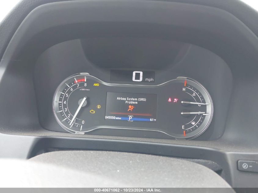 2019 HONDA RIDGELINE RTL-E - 5FPYK3F72KB026372