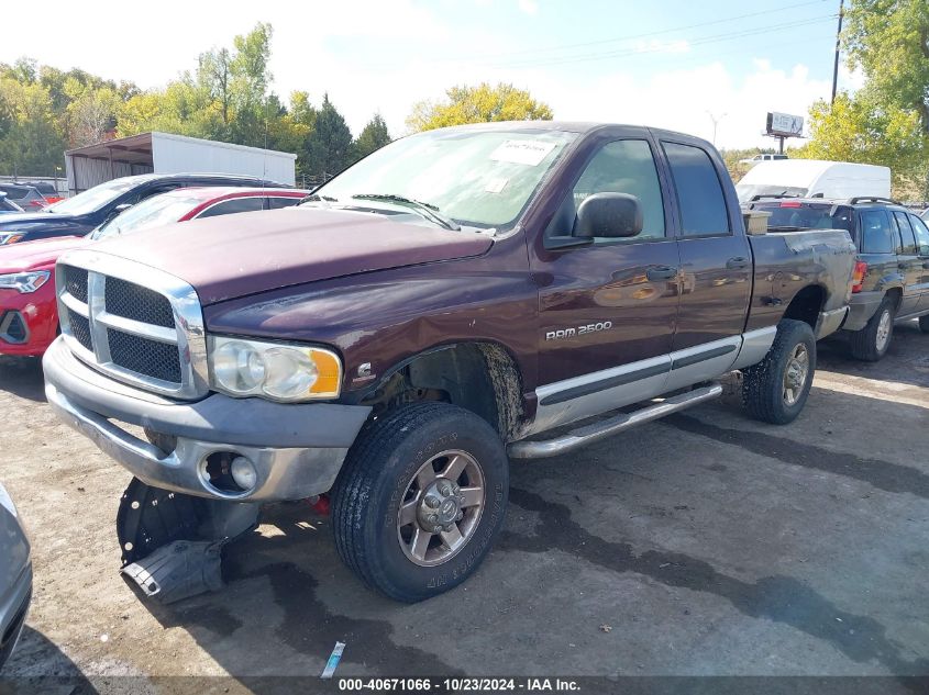 2005 Dodge Ram 2500 Slt/Laramie VIN: 1D7KS28D45J509456 Lot: 40671066