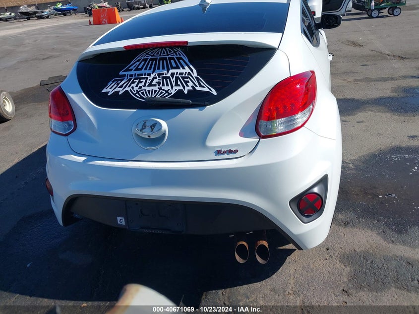 2014 HYUNDAI VELOSTER VIN: KMHTC6AE5EU201714
