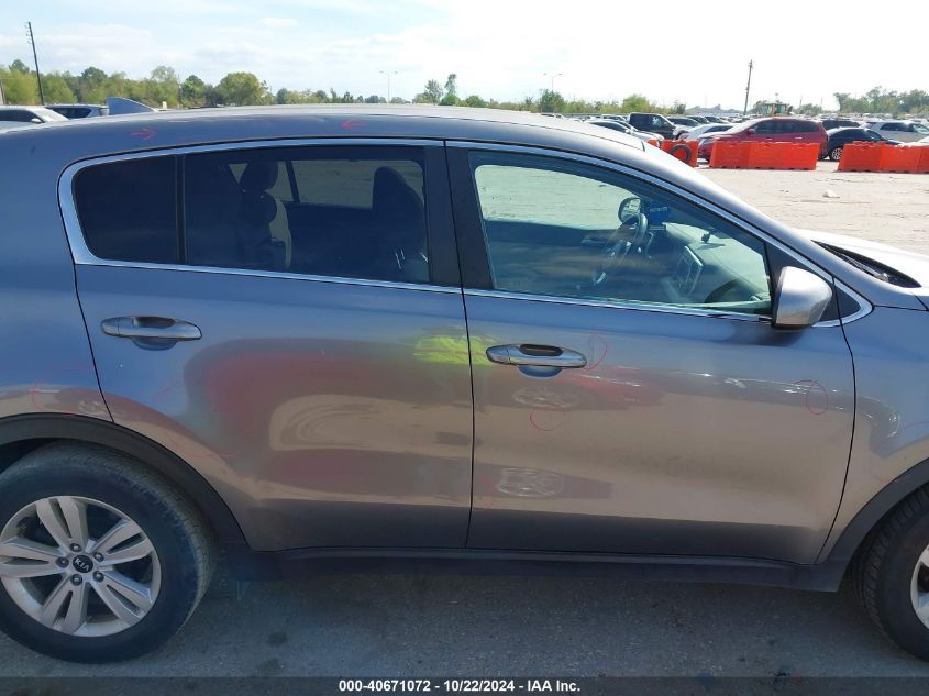 2018 Kia Sportage Lx VIN: KNDPM3AC9J7382308 Lot: 40671072