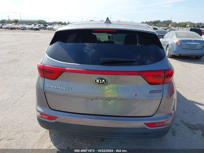 2018 Kia Sportage Lx VIN: KNDPM3AC9J7382308 Lot: 40671072