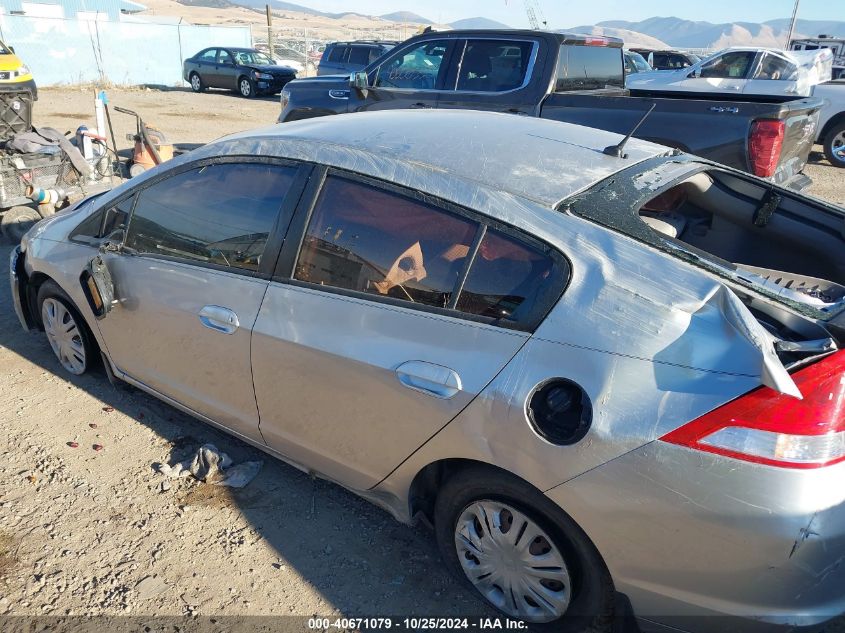 2010 Honda Insight Lx VIN: JHMZE2H59AS035886 Lot: 40671079