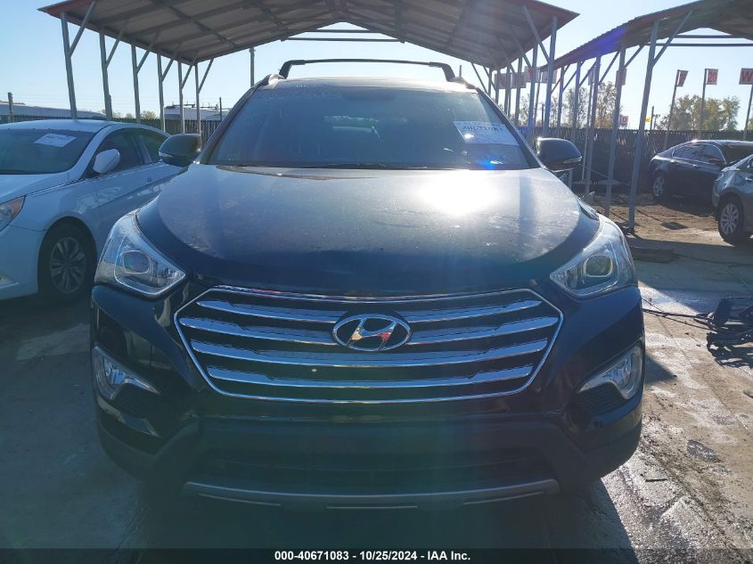 2015 Hyundai Santa Fe Limited VIN: KM8SRDHF3FU129992 Lot: 40671083