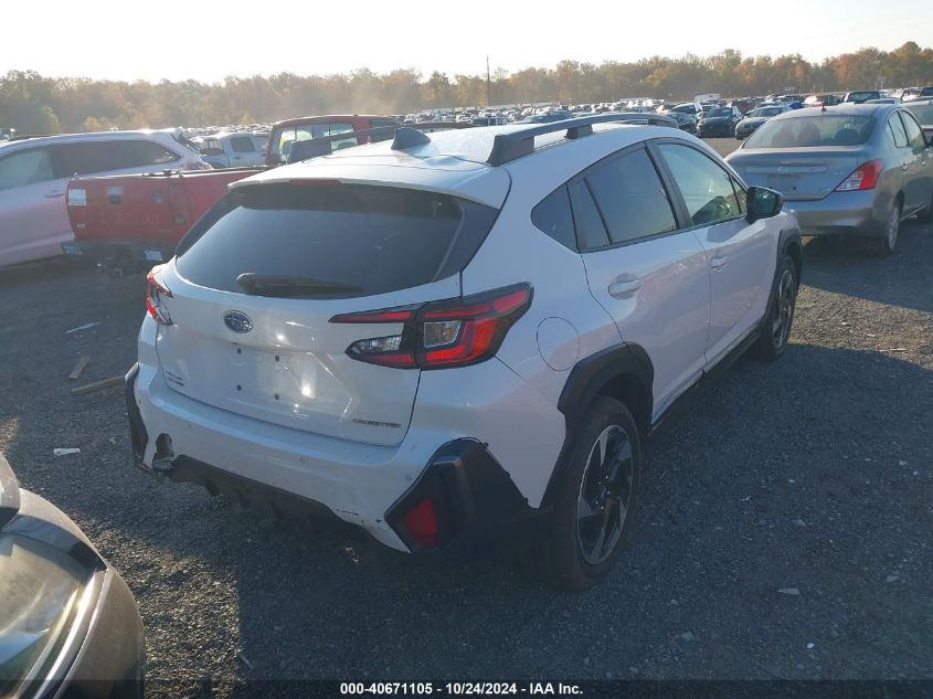 2024 Subaru Crosstrek Limited VIN: 4S4GUHM64R3730484 Lot: 40671105