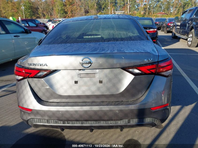 2022 Nissan Sentra Sv Xtronic Cvt VIN: 3N1AB8CV3NY287547 Lot: 40671113