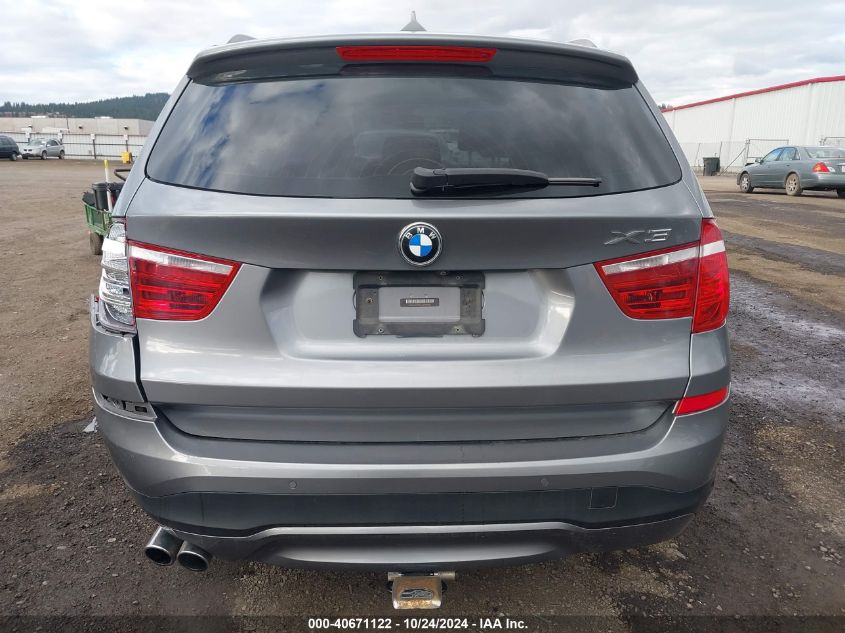 2017 BMW X3 xDrive28I VIN: 5UXWX9C56H0T07507 Lot: 40671122