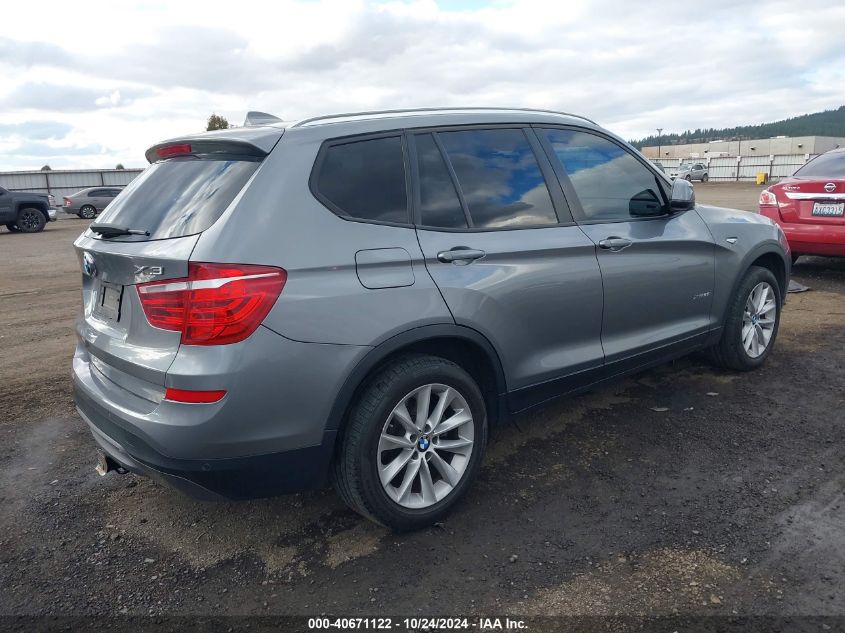 VIN 5UXWX9C56H0T07507 2017 BMW X3, Xdrive28I no.4