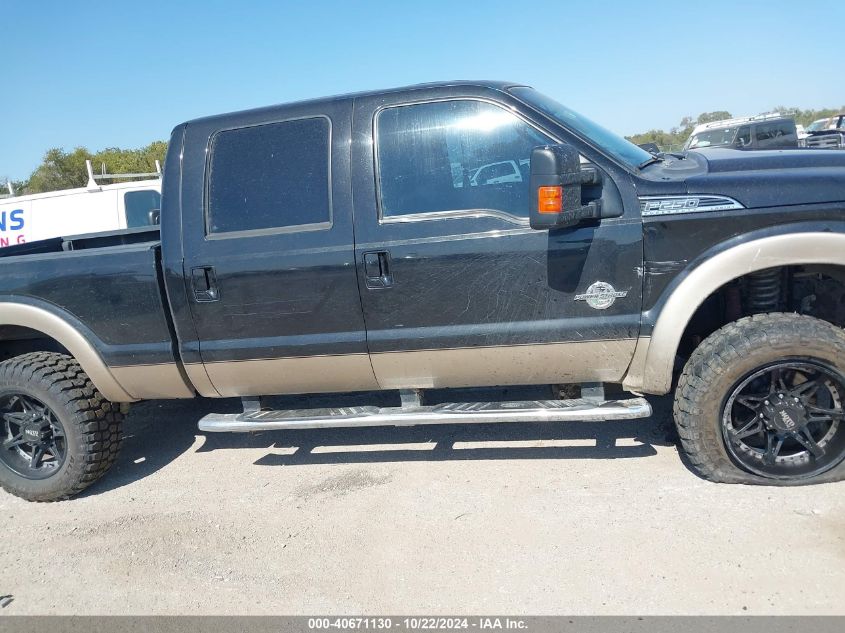 2014 Ford F-250 Lariat VIN: 1FT7W2BT0EEA14555 Lot: 40884358