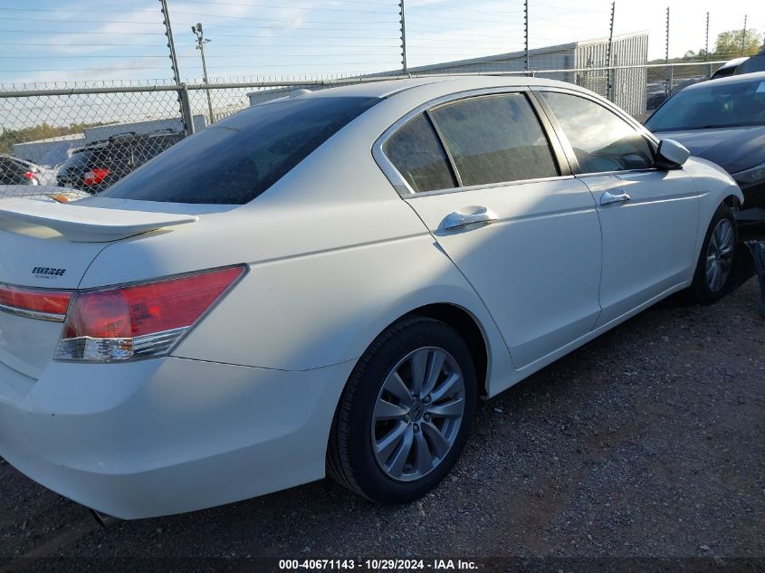 2011 Honda Accord 2.4 Ex-L VIN: 1HGCP2F8XBA058648 Lot: 40671143