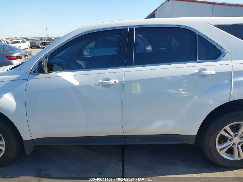 2012 Chevrolet Equinox Ls VIN: 2GNALBEK4C6364555 Lot: 40671157