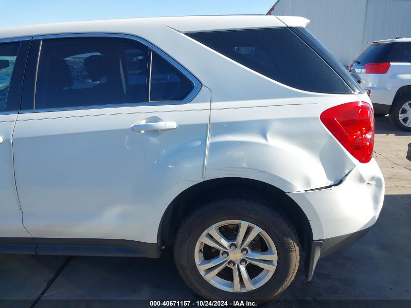 2012 Chevrolet Equinox Ls VIN: 2GNALBEK4C6364555 Lot: 40671157