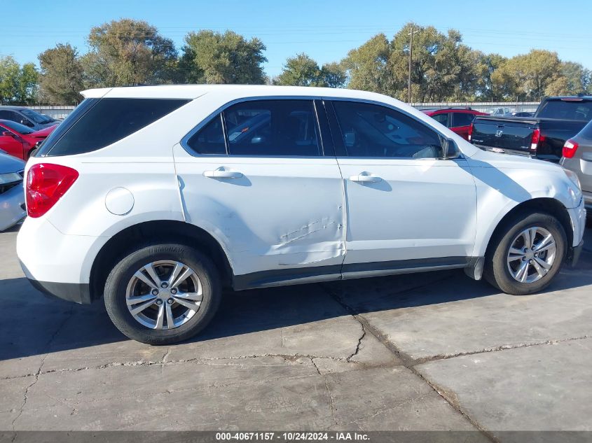 2012 Chevrolet Equinox Ls VIN: 2GNALBEK4C6364555 Lot: 40671157