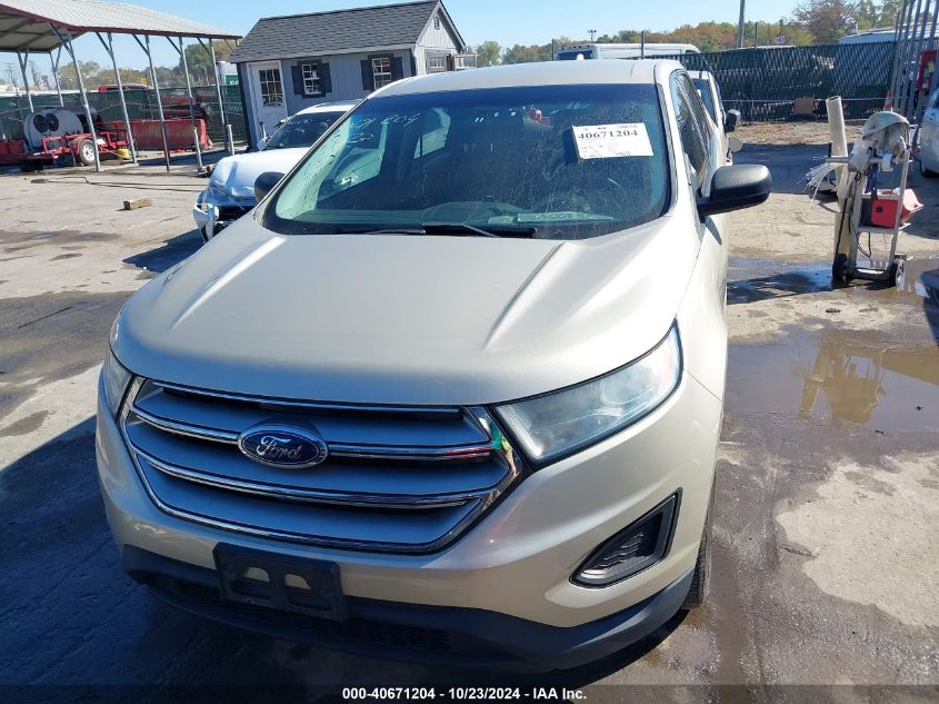 2017 Ford Edge Se VIN: 2FMPK4G9XHBC20854 Lot: 40671204