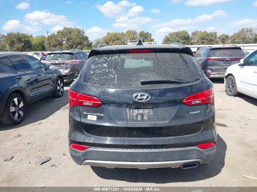 2014 Hyundai Santa Fe Sport VIN: 5XYZU3LB3EG132343 Lot: 40671221