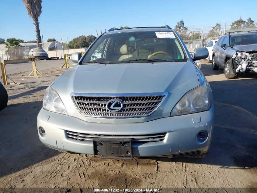 2008 Lexus Rx 400H VIN: JTJGW31UX82007941 Lot: 40671232