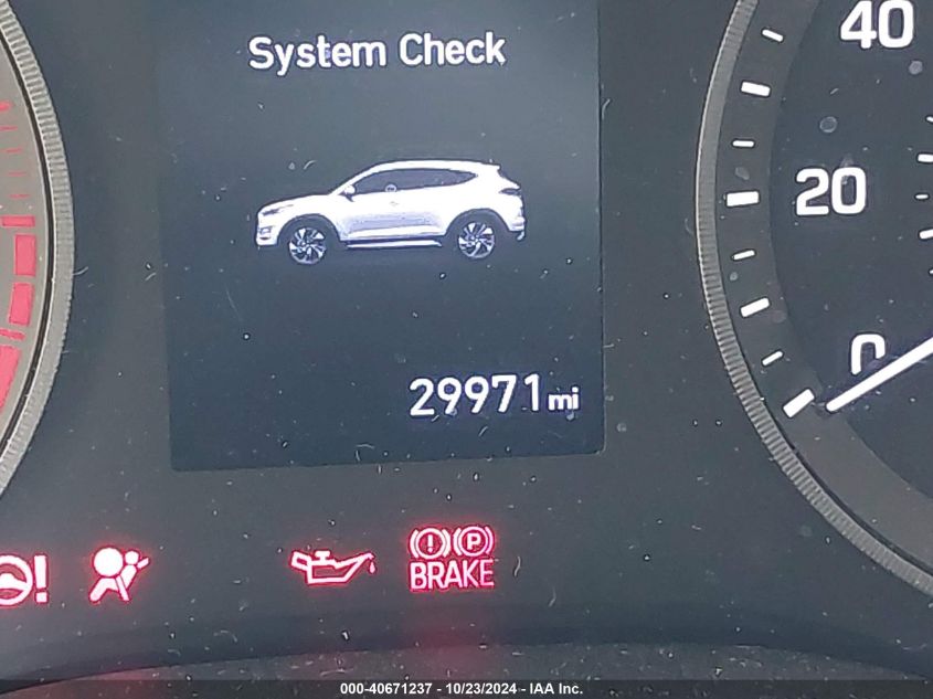 2019 Hyundai Tucson Sport VIN: KM8J3CAL1KU848210 Lot: 40671237