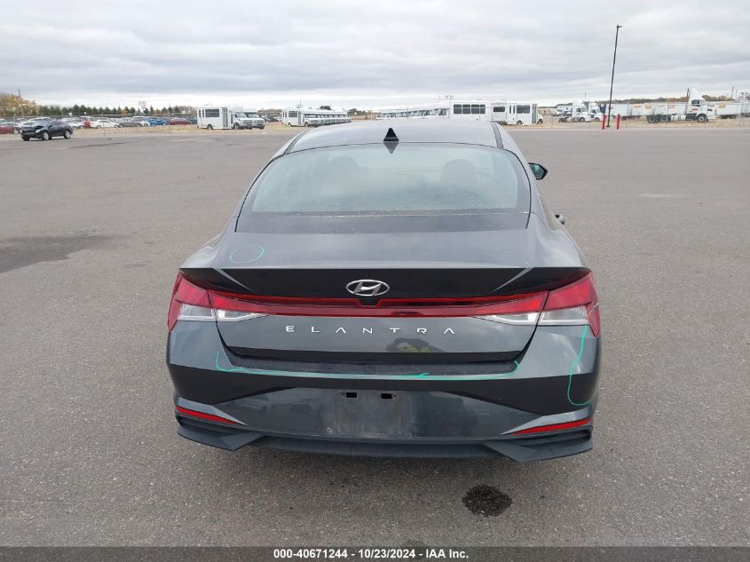 2022 Hyundai Elantra Sel VIN: 5NPLM4AG3NH060028 Lot: 40671244