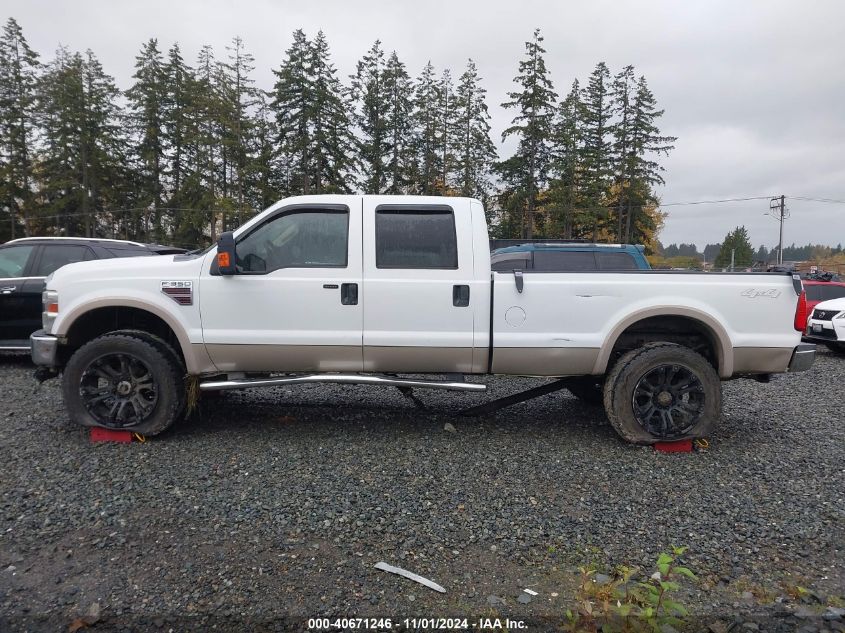 2009 Ford F-350 Fx4/Harley-Davidson/King Ranch/Lariat/Xl/Xlt VIN: 1FTWW31R99EB13632 Lot: 40671246