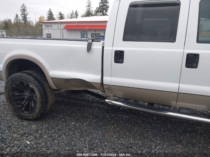 2009 Ford F-350 Fx4/Harley-Davidson/King Ranch/Lariat/Xl/Xlt VIN: 1FTWW31R99EB13632 Lot: 40671246