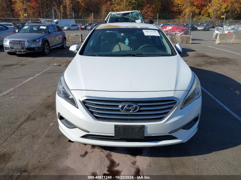 2016 Hyundai Sonata Se VIN: 5NPE24AF2GH301876 Lot: 40671248