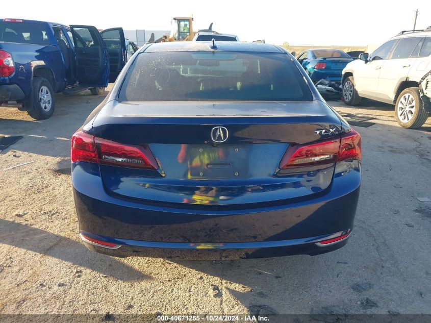 2015 Acura Tlx VIN: 19UUB2F34FA018109 Lot: 40671255