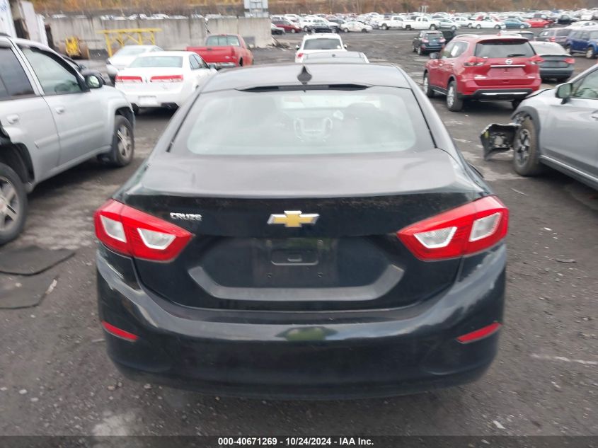 2017 Chevrolet Cruze Ls VIN: 1G1BC5SM8H7186556 Lot: 40671269