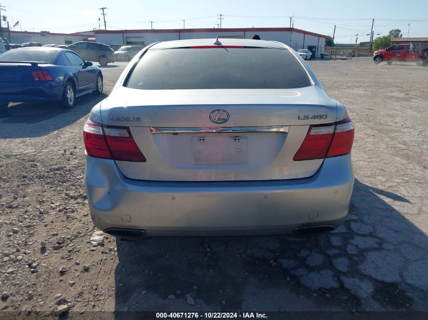 2009 Lexus Ls 460 VIN: JTHBL46F395090035 Lot: 40671276