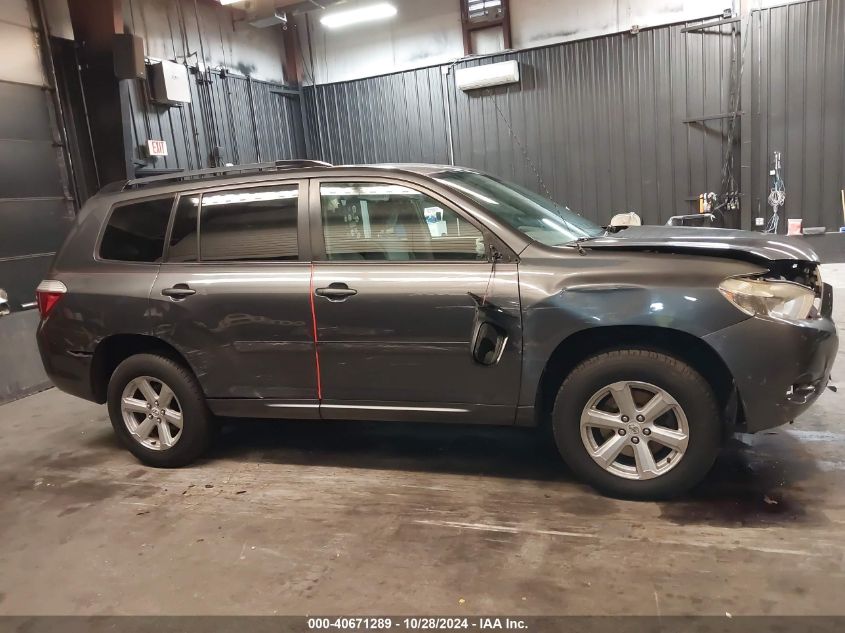 2010 Toyota Highlander Base V6 VIN: 5TDZK3EHXAS018795 Lot: 40671289