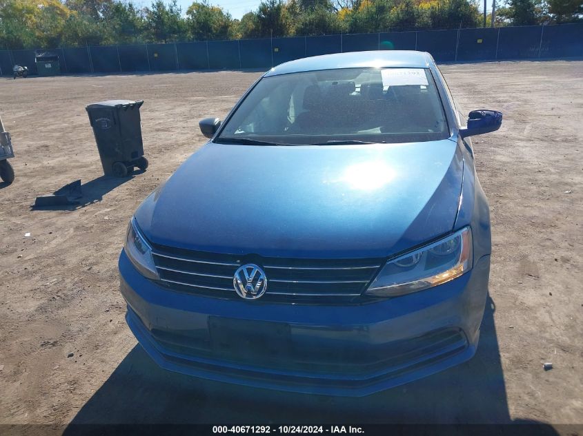 2016 Volkswagen Jetta 1.4T S VIN: 3VW267AJ2GM419849 Lot: 40671292