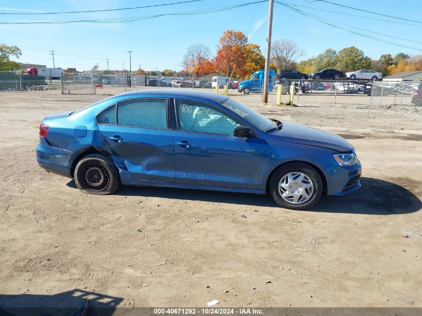 2016 Volkswagen Jetta 1.4T S VIN: 3VW267AJ2GM419849 Lot: 40671292