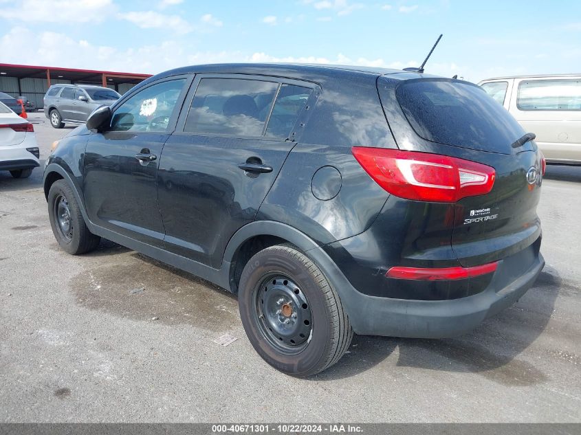 2012 Kia Sportage Lx VIN: KNDPB3A23C7291079 Lot: 40671301