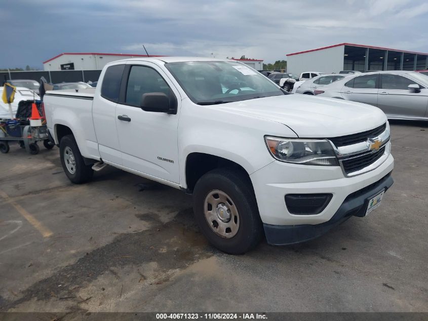 VIN 1GCHSBEA9J1149626 2018 Chevrolet Colorado, WT no.1