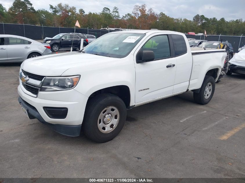 VIN 1GCHSBEA9J1149626 2018 Chevrolet Colorado, WT no.2