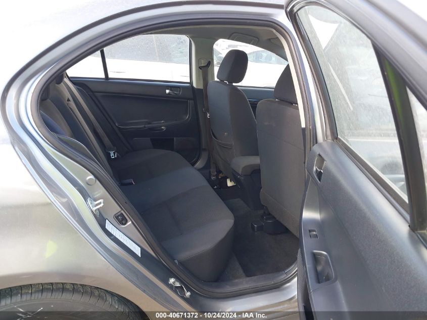 2017 Mitsubishi Lancer Es VIN: JA32U2FU5HU004809 Lot: 40671372