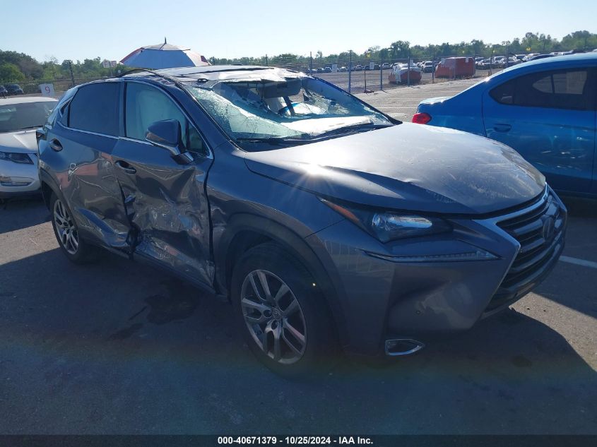 2016 Lexus Nx 300H VIN: JTJYWRBZ3G2009675 Lot: 40671379