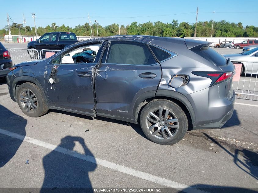 2016 Lexus Nx 300H VIN: JTJYWRBZ3G2009675 Lot: 40671379