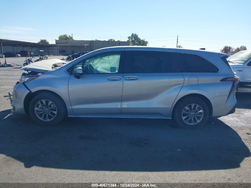 2023 Toyota Sienna Le VIN: 5TDKRKEC5PS150108 Lot: 40671384