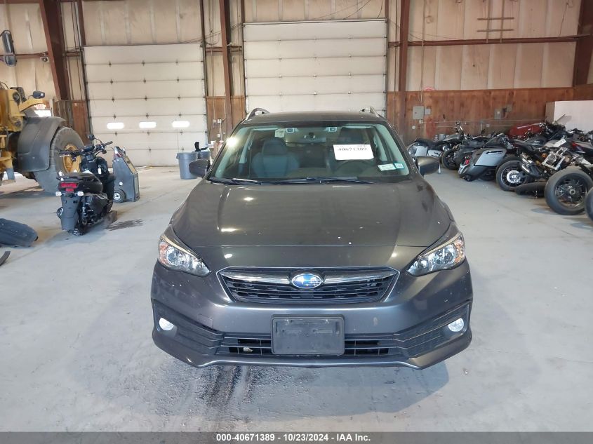 2021 Subaru Impreza Premium 5-Door VIN: 4S3GTAD68M3702114 Lot: 40671389