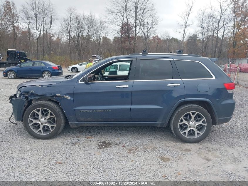 2020 Jeep Grand Cherokee Overland 4X4 VIN: 1C4RJFCGXLC424126 Lot: 40671392