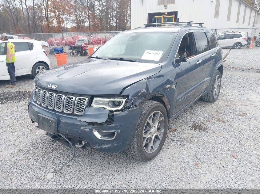 2020 Jeep Grand Cherokee Overland 4X4 VIN: 1C4RJFCGXLC424126 Lot: 40671392