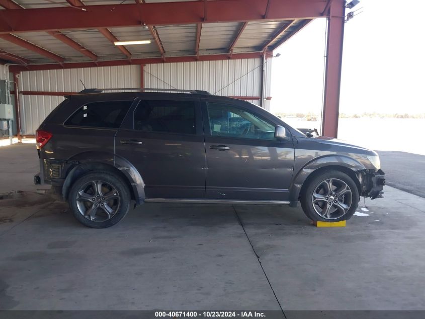 2018 Dodge Journey Crossroad Awd VIN: 3C4PDDGG5JT197118 Lot: 40671400