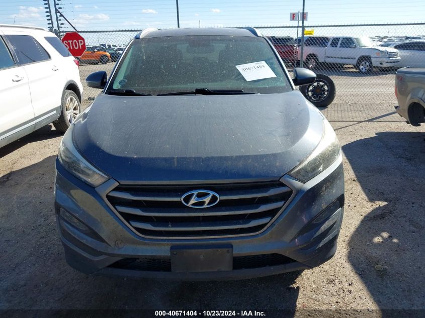 2016 Hyundai Tucson Se VIN: KM8J33A45GU054942 Lot: 40671404