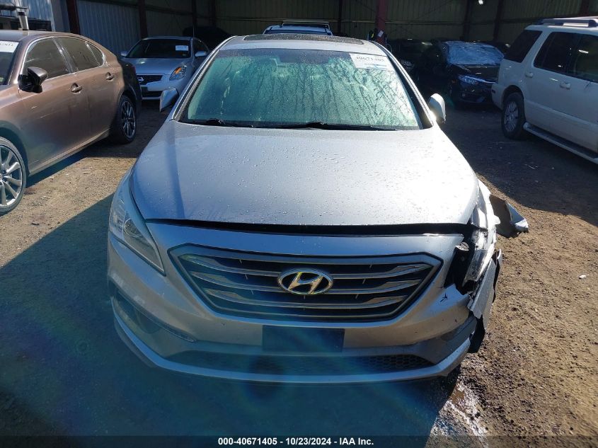 2016 Hyundai Sonata Sport VIN: 5NPE34AF9GH383120 Lot: 40671405