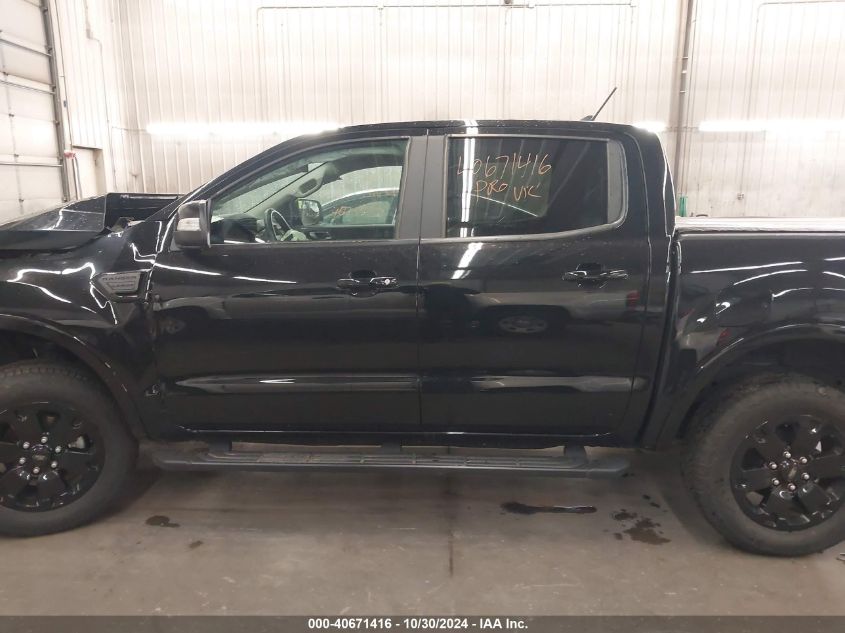 2022 Ford Ranger Lariat VIN: 1FTER4FH9NLD31407 Lot: 40671416