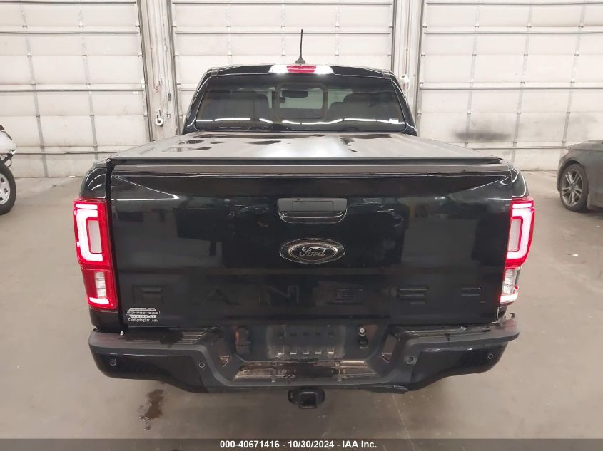 2022 Ford Ranger Lariat VIN: 1FTER4FH9NLD31407 Lot: 40671416