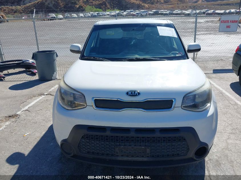 2015 Kia Soul VIN: KNDJN2A28F7142291 Lot: 40671421